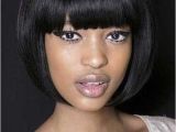 Hairstyles French Bob French Bob Hairstyles for Black Women Bangs