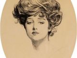 Hairstyles Gibson Girl Charles Dana Gibson 1867 1944 "the Gibson Girl" the Gibson Girl