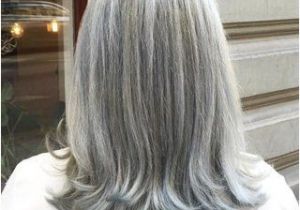 Hairstyles Grey Highlights Icy Silver Hair Transformation is the 2018 S Coolest Trend