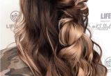 Hairstyles Half Up 2019 Creative Half Up Balayage Hairstyles Ideas for 2019