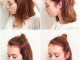 Hairstyles How to Do Buns Half Bun Hairstyles How to Do A Half Bun Tutorials and Tips