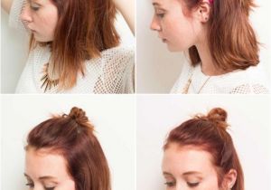 Hairstyles How to Do Buns Half Bun Hairstyles How to Do A Half Bun Tutorials and Tips