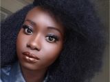 Hairstyles Jet Black Hair Nyijur Anna Benjamin south Sudanese Afro Hairstyle Blow Out On