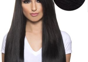 Hairstyles Jet Black Hair Side Swept Clip In Bangs Jet Black 1 Bellami – Bellami Hair