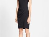 Hairstyles Little Black Dress L Agence Side Pleated Dress Available at nordstrom