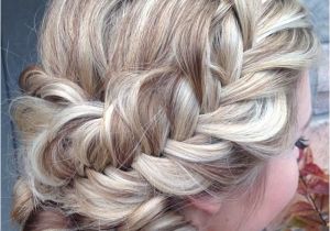Hairstyles Loose Braids A Loosely Braided with A Low Updo From Heatherchapmanhair that is
