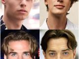 Hairstyles Parted Down the Middle Middle Part Hairstyles Men Hair Pinterest