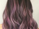 Hairstyles Pink Highlights Pink Highlights In Brown Hair Best Hairstyle Ideas