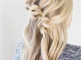 Hairstyles Plaits Down Pull Through Half Up Braid Hairstyles Braids