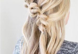 Hairstyles Plaits Down Pull Through Half Up Braid Hairstyles Braids