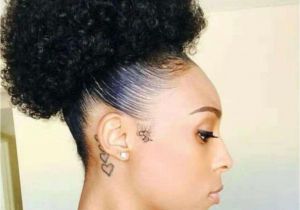 Hairstyles Ponytails and Buns Afro Ponytail Puff Drawstring Clip Human Wrap Not Synthetic Curly