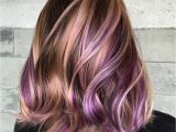 Hairstyles Purple Highlights 40 Versatile Ideas Of Purple Highlights for Blonde Brown and Red