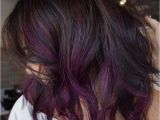 Hairstyles Purple Highlights Purple Ends Hair Color Ideas Pinterest