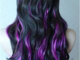 Hairstyles Purple Highlights Purple Highlights for Summer Hair Pinterest