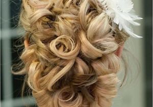 Hairstyles Put Up for Wedding Updo Hair Model Curly Updo by Giao Nguyen