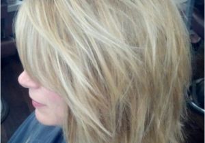 Hairstyles Shattered Bob Shattered Shoulder Length Bob and Highlight by Jennifer Schropp at