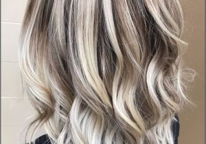 Hairstyles to Cover Blonde Roots Cool Icy ashy Blonde Balayage Highlights Shadow Root Waves and