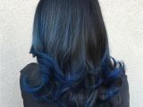 Hairstyles to Hide Dip Dye 20 Dark Blue Hairstyles that Will Brighten Up Your Look