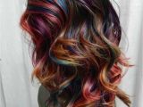 Hairstyles to Hide Dyed Hair Love Multicolor Hair is My Thingy