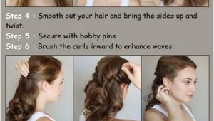 Hairstyles Tutorial Videos Diy Projects at Home How to Style Waves Pinterest