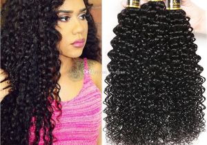 Hairstyles Using Kinky Curly Products Yavida 8a Brazilan Kinky Curly Human Hair 3 Bundles Unprocessed