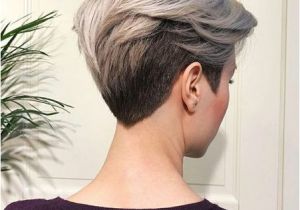 Hairstyles while Growing Out Pixie Cut V Shape Cut Ideas for Short Hairstyles 2018