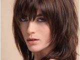 Hairstyles with Bangs and Layers for Medium Hair Enormous Medium Hairstyle Bangs Shoulder Length Hairstyles with