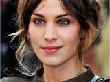 Hairstyles with Bangs Clipped Back Alexa Chung S Best Hairstyles In New Look