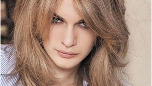 Hairstyles with Blended Bangs Shoulder Length Layered Hairstyles Womens Hairstyles