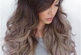 Hairstyles with Blonde and Dark Brown Dark Brown Ombre ash Blonde Long Wavy Lace Front Human Hair Wig