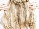 Hairstyles with Blonde Extensions Twisted Crown Hairstyle ash Blonde Luxy Hair Extensions On