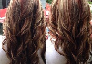 Hairstyles with Blonde Red and Brown Mahogany and Blonde Hair Pinterest