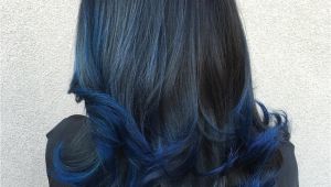 Hairstyles with Blue Dye 20 Dark Blue Hairstyles that Will Brighten Up Your Look
