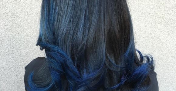 Hairstyles with Blue Dye 20 Dark Blue Hairstyles that Will Brighten Up Your Look