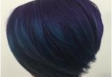 Hairstyles with Blue Dye 41 Best Navy Blue Hair Color Images