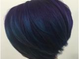 Hairstyles with Blue Dye 41 Best Navy Blue Hair Color Images