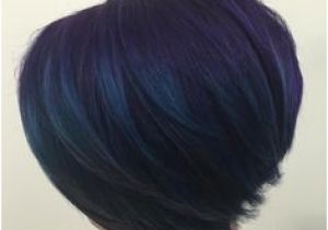 Hairstyles with Blue Dye 41 Best Navy Blue Hair Color Images