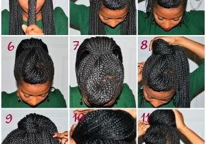 Hairstyles with Braids In the Front 15 Box Braids Hairstyles that Rock Pinterest