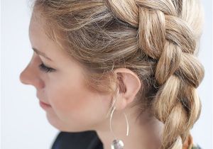 Hairstyles with Braids On the Side Dutch Side Braid Hairstyle Tutorial Hair Romance