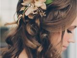 Hairstyles with Flowers In Hair for Weddings 17 Simple but Beautiful Wedding Hairstyles 2017