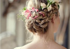 Hairstyles with Flowers In Hair for Weddings 23 Glamorous Bridal Hairstyles with Flowers Pretty Designs