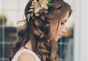 Hairstyles with Flowers In Hair for Weddings Beautiful Wedding Hairstyles with Flowers Fashion Fuz