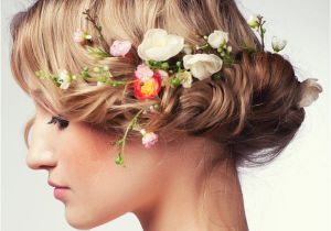 Hairstyles with Flowers In Hair for Weddings Unique Wedding Hairstyles with Flowers