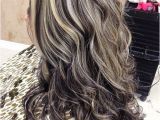 Hairstyles with Gray Highlights 45 Shades Of Grey Silver and White Highlights for Eternal Youth