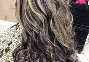 Hairstyles with Gray Highlights 45 Shades Of Grey Silver and White Highlights for Eternal Youth