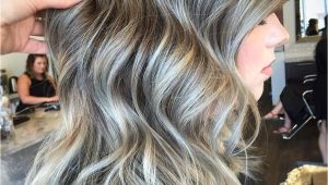 Hairstyles with Gray Highlights 45 Shades Of Grey Silver and White Highlights for Eternal Youth