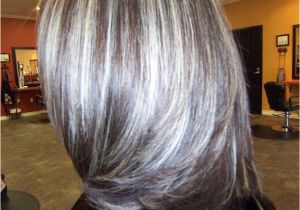 Hairstyles with Gray Highlights Pin by Sharon Hooks On My Style Pinterest