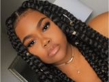 Hairstyles with Jumbo Braids 42 Chunky Cool Jumbo Box Braids Styles In Every Length