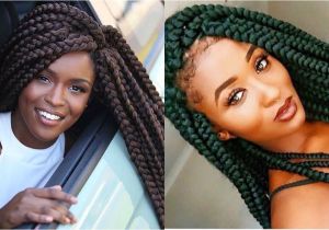 Hairstyles with Jumbo Braids Big Box Braids for Black Women to Style Immediately