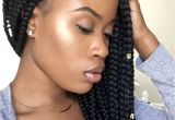 Hairstyles with Jumbo Braids Jumbo Box Braid Hairstyles